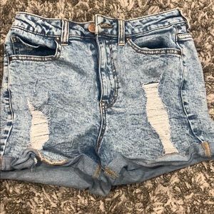 Jean shorts
